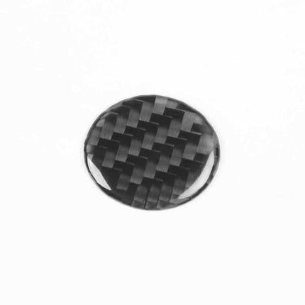 For Tesla Model 3 2023- Carbon Fiber Car Emergency Light Button Decorative Sticker, For Tesla Model 3 2023- Car Emergency Light Button