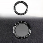 Car Trunk Button Frame / Black