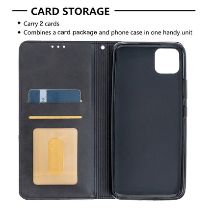 Rhombus Texture Horizontal Flip Magnetic Leather Case with Holder & Card Slots, For OPPO Realme C11, For OPPO Realme 6, For OPPO Realme 6 Pro, For OPPO Reno3 Pro