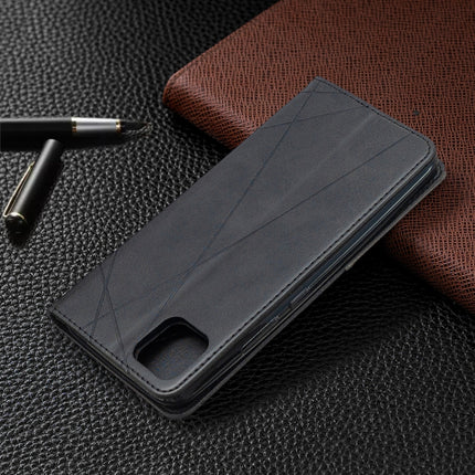 Rhombus Texture Horizontal Flip Magnetic Leather Case with Holder & Card Slots, For OPPO Realme C11, For OPPO Realme 6, For OPPO Realme 6 Pro, For OPPO Reno3 Pro