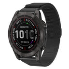 For Garmin Fenix 8/7X/6X/5X 26mm / Black