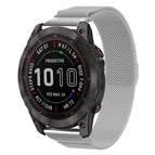 For Garmin Fenix 8/7X/6X/5X 26mm / Silver