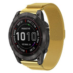 For Garmin Fenix 8/7X/6X/5X 26mm / Gold