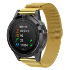 For Garmin Fenix 8/7/6/5 22mm / Gold