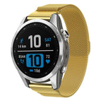 For Garmin Fenix 8/7S/6S/5S 20mm / Gold