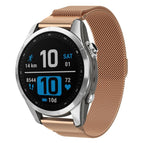 For Garmin Fenix 8/7S/6S/5S 20mm / Rose Gold