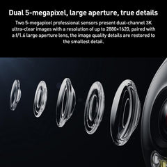 Original Xiaomi Outdoor Camera 4 MJSXJ10HL Dual 5MP 3K Ultra HD IP66 Waterproof, MJSXJ10HL