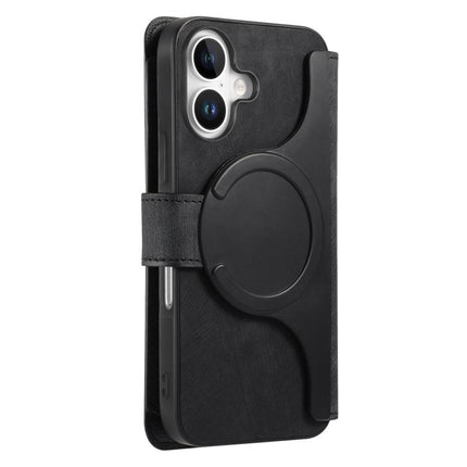 CaseNeo MagSafe RFID Anti-theft Zipper Wallet Retro Leather Phone Case, For iPhone 16, For iPhone 15 Pro Max, For iPhone 15 Pro, For iPhone 15 Plus