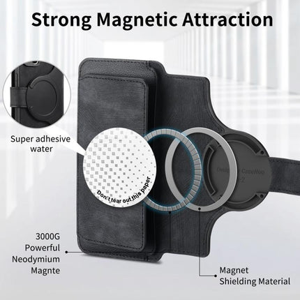 CaseNeo MagSafe RFID Anti-theft Zipper Wallet Retro Leather Phone Case, For iPhone 17e / 16e, For iPhone 17 Pro Max, For iPhone 17 Pro, For iPhone 17