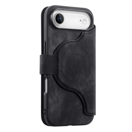 CaseNeo MagSafe RFID Anti-theft Zipper Wallet Retro Leather Phone Case, For iPhone Air, For iPhone 16 Pro Max, For iPhone 16 Pro, For iPhone 16 Plus