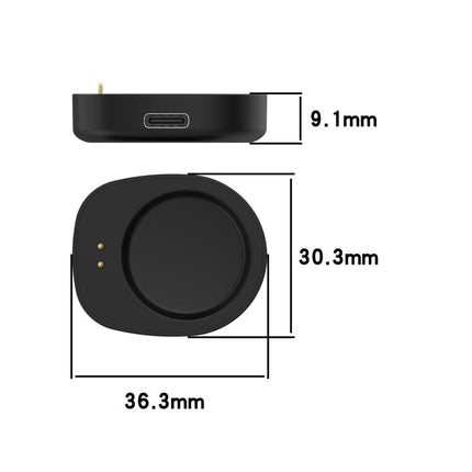 xDfind Type-C / USB-C Port Watch Charger Adapter Without Charging Cable, For Amazfit T-Rex 3 / Amazfit Balance