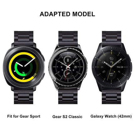 xDfind Three Beads Stainless Steel Watch Band