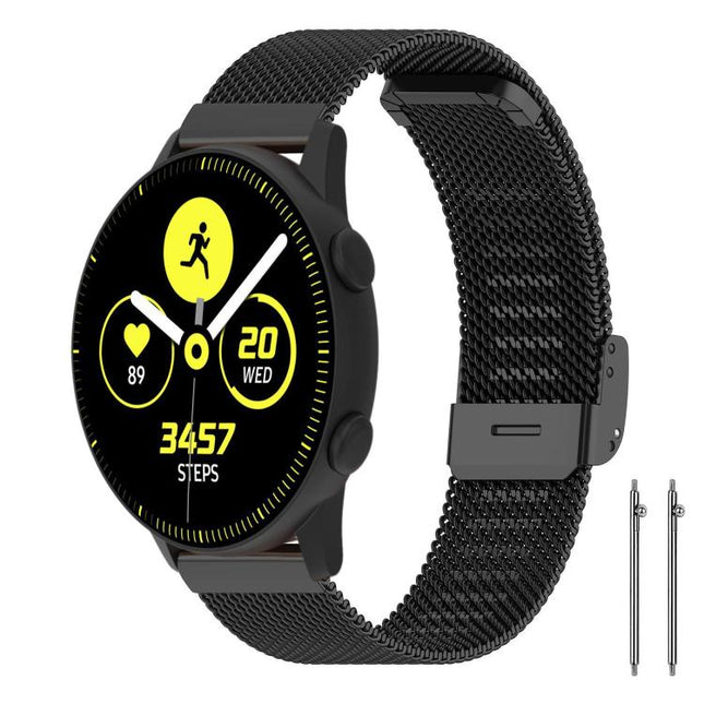 xDfind Buckle Metal Mesh Watch Band, 12mm, 18mm, For Garmin Lily 2 14mm, 20mm, 22mm