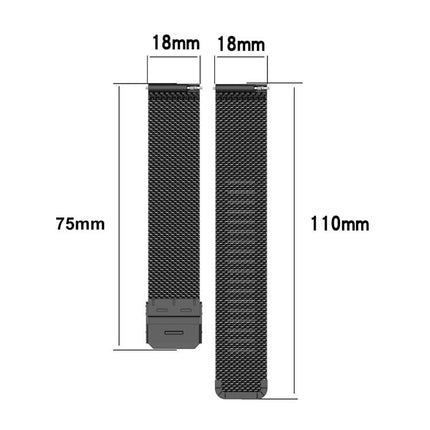 xDfind Buckle Metal Mesh Watch Band