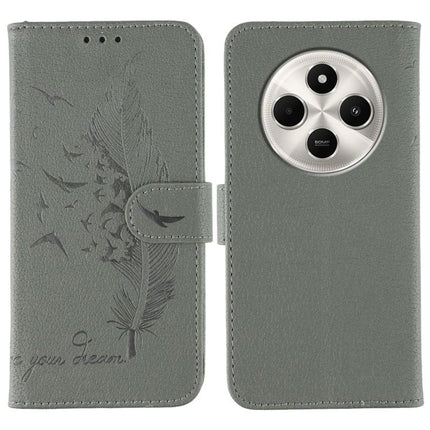 Feather Pattern Litchi Texture Leather Phone Case, For Xiaomi Poco F7 Ultra / Redmi K80 Pro, For Xiaomi Poco F7 Pro / Redmi K80, For Xiaomi Poco C75 4G, For Xiaomi 14T Pro
