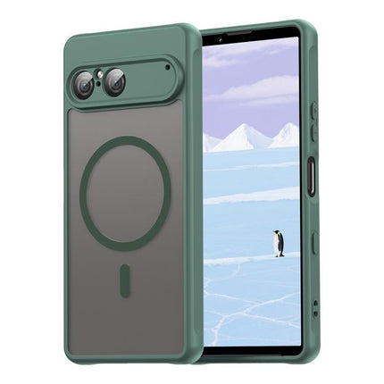 Fan Dun Series TPU Hybrid PC Frosted Magsafe Phone Case, For Sony Xperia 10 VIII, For Sony Xperia 1 VIII, For Sony Xperia 10 VII, For Sony Xperia 1 VII
