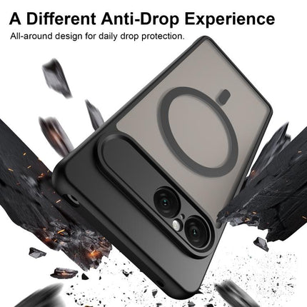 Fan Dun Series TPU Hybrid PC Frosted Magsafe Phone Case, For Sony Xperia 10 VIII, For Sony Xperia 1 VIII, For Sony Xperia 10 VII, For Sony Xperia 1 VII