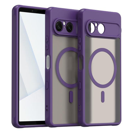 Fan Dun Series TPU Hybrid PC Frosted Magsafe Phone Case, For Sony Xperia 10 VIII, For Sony Xperia 1 VIII, For Sony Xperia 10 VII, For Sony Xperia 1 VII
