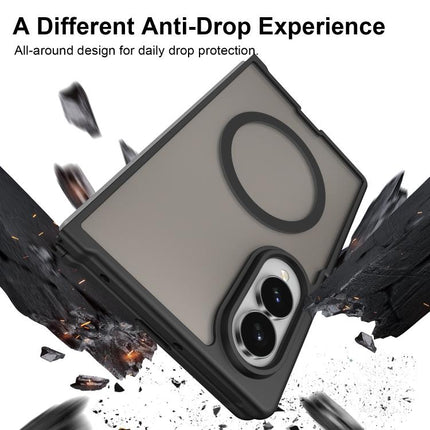 Fan Dun Series TPU Hybrid PC Frosted Magsafe Phone Case, For Galaxy Z Fold8 5G, For Galaxy Z Fold8 Ultra 5G, For Galaxy Z Flip8 5G, For Samsung Galaxy Z Fold7 5G, For Samsung Galaxy Z Flip7 5G