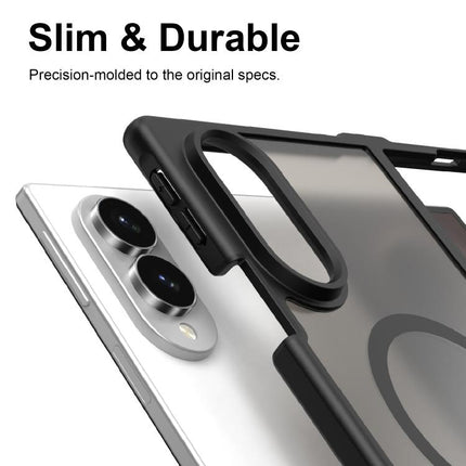 Fan Dun Series TPU Hybrid PC Frosted Magsafe Phone Case, For Galaxy Z Fold8 5G, For Galaxy Z Fold8 Ultra 5G, For Galaxy Z Flip8 5G, For Samsung Galaxy Z Fold7 5G, For Samsung Galaxy Z Flip7 5G