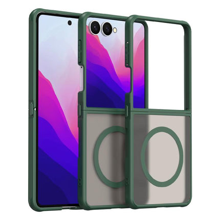 Fan Dun Series TPU Hybrid PC Frosted Magsafe Phone Case, For Galaxy Z Fold8 5G, For Galaxy Z Fold8 Ultra 5G, For Galaxy Z Flip8 5G, For Samsung Galaxy Z Fold7 5G, For Samsung Galaxy Z Flip7 5G