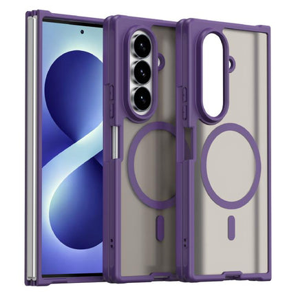Fan Dun Series TPU Hybrid PC Frosted Magsafe Phone Case, For Galaxy Z Fold8 5G, For Galaxy Z Fold8 Ultra 5G, For Galaxy Z Flip8 5G, For Samsung Galaxy Z Fold7 5G, For Samsung Galaxy Z Flip7 5G