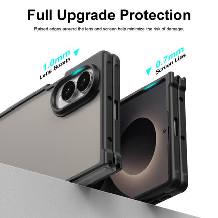 Fan Dun Series TPU Hybrid PC Frosted Phone Case, For Galaxy Z Fold8 5G, For Galaxy Z Fold8 Ultra 5G, For Galaxy Z Flip8 5G, For Samsung Galaxy Z Fold7 5G, For Samsung Galaxy Z Flip7 5G