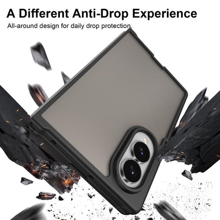 Fan Dun Series TPU Hybrid PC Frosted Phone Case, For Galaxy Z Fold8 5G, For Galaxy Z Fold8 Ultra 5G, For Galaxy Z Flip8 5G, For Samsung Galaxy Z Fold7 5G, For Samsung Galaxy Z Flip7 5G