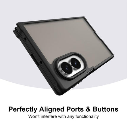 Fan Dun Series TPU Hybrid PC Frosted Phone Case, For Galaxy Z Fold8 5G, For Galaxy Z Fold8 Ultra 5G, For Galaxy Z Flip8 5G, For Samsung Galaxy Z Fold7 5G, For Samsung Galaxy Z Flip7 5G