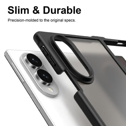 Fan Dun Series TPU Hybrid PC Frosted Phone Case, For Galaxy Z Fold8 5G, For Galaxy Z Fold8 Ultra 5G, For Galaxy Z Flip8 5G, For Samsung Galaxy Z Fold7 5G, For Samsung Galaxy Z Flip7 5G