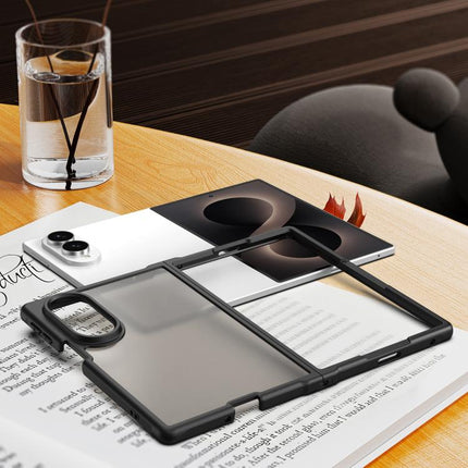 Fan Dun Series TPU Hybrid PC Frosted Phone Case, For Galaxy Z Fold8 5G, For Galaxy Z Fold8 Ultra 5G, For Galaxy Z Flip8 5G, For Samsung Galaxy Z Fold7 5G, For Samsung Galaxy Z Flip7 5G