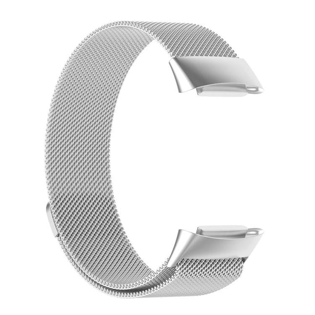 For Fitbit Charge 5 xDfind Milanese Magnetic Metal Watch Band, S, L