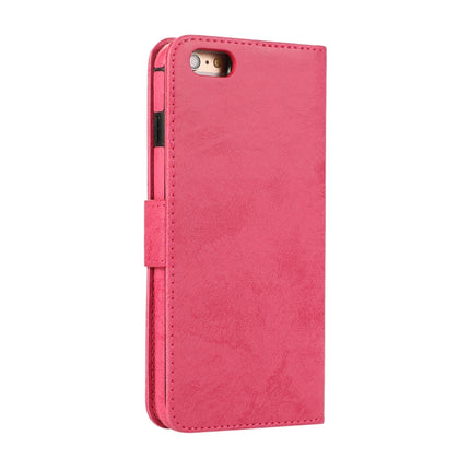 KLT888-2 Retro 2 in 1 Detachable Magnetic Horizontal Flip TPU + PU Leather Case with Holder & Card Slots & Photo Frame & Wallet, For iPhone 6 Plus, For iPhone SE 2022 / SE 2020 / 8 / 7, For iPhone 8 Plus / 7 Plus, For iPhone XS / X