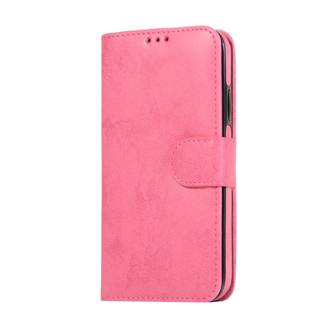 KLT888-2 Retro 2 en 1 Funda de cuero de TPU + PU con tapa horizontal magnética desmontable con soporte, ranuras para tarjetas, marco de fotos y billetera, para iPhone 12 mini, para iPhone 12/12 Pro, para iPhone 12 Pro Max