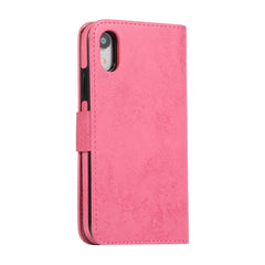 KLT888-2 Retro 2 in 1 Detachable Magnetic Horizontal Flip TPU + PU Leather Case with Holder & Card Slots & Photo Frame & Wallet, For iPhone XR, For iPhone XS Max, For iPhone 12 mini, For iPhone 12 / 12 Pro