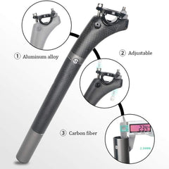 TOSEEK Road Mountain Bike Carbon Fiber Sitting Tube