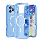 For iPhone 18 Pro Max / 17 Pro Max / Transparent Blue