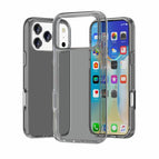 For iPhone 18 Pro Max / 17 Pro Max / Transparent Grey