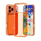 For iPhone 18 Pro Max / 17 Pro Max / Transparent Orange