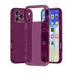 For iPhone 18 Pro / 17 Pro / Transparent Cherry Red