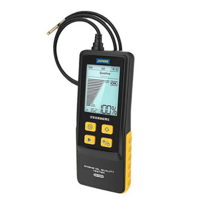AUTOOL AS503 2.8 inch Backlit Display Car Engine Oil Tester Lubricating Oil Quality Analyzer, AS503