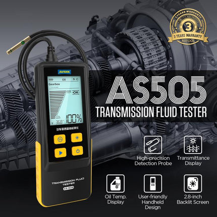 AUTOOL AS505 Car Gearbox Oil Test Detector Transmission Fluid Quality Diagnostic Tool, AS505