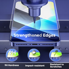 ROCK 2 PCS 2.5D HD Tempered Glass Film, For iPhone 12 mini, For iPhone 12 / 12 Pro, For iPhone 12 Pro Max