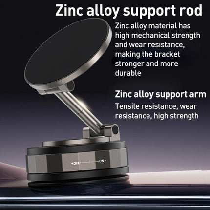 CCT30-2F Rotating Vacuum Adsorption Magnetic Car Phone Holder, CCT30-2F