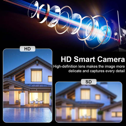 W02 HD Magnetic WiFi Smart Mini Camera Supports Motion Detection Infrared Night