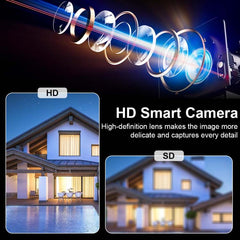 W02 HD Magnetic WiFi Smart Mini Camera Supports Motion Detection Infrared Night