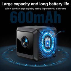 W02 HD Magnetic WiFi Smart Mini Camera Supports Motion Detection Infrared Night