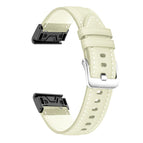 For Garmin Fenix 7 / 7X / 6X 26mm / Creamy White