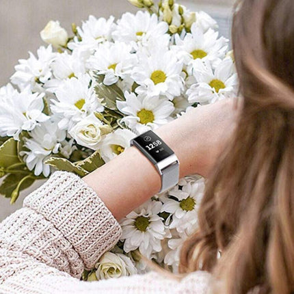 xDfind Milanese Magnetic Stainless Steel Watch Band, For Fitbit Charge 3 / 4