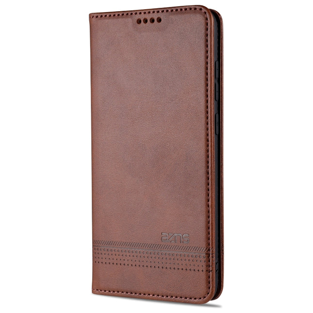 AZNS Magnetic Calf Texture Horizontal Flip Leather Case with Card Slots & Holder & Wallet, For Samsung Galaxy A11, For Samsung Galaxy A21s, For Samsung Galaxy A31, For Samsung Galaxy A41